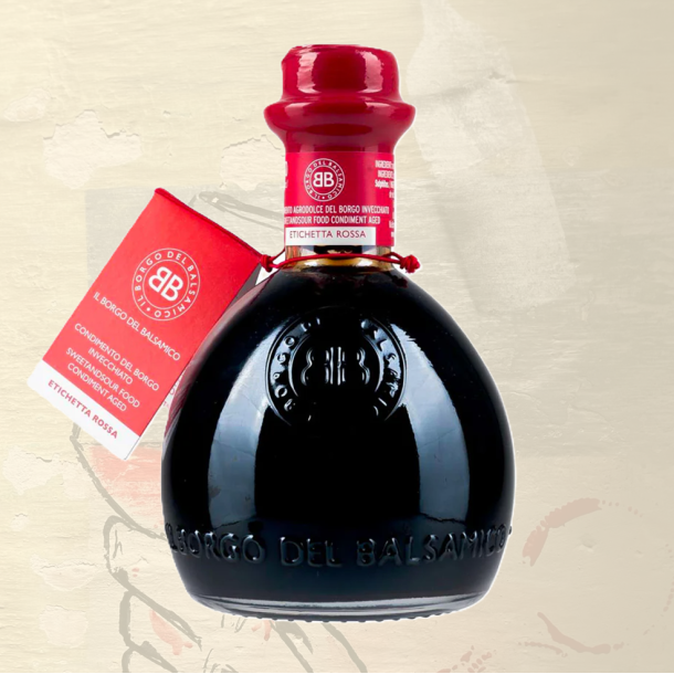 Condiment. red label, balsamisk eddike, 250 ml.